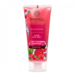 Скраб для лица Markell Магический дуэт малина и мята