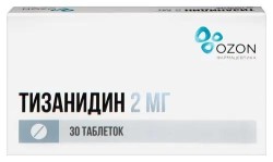 Тизанидин табл. 2 мг 30 шт.