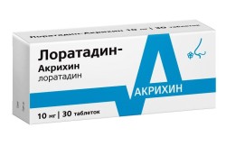 Лоратадин-Акрихин табл. 10 мг 30 шт.